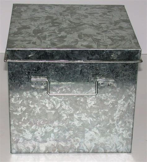 large galvanized steel box.with handles|Metal Deck Boxes at Lowes.com.